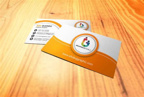 Creative Two Sided Business Card Design – GraphicsFamily