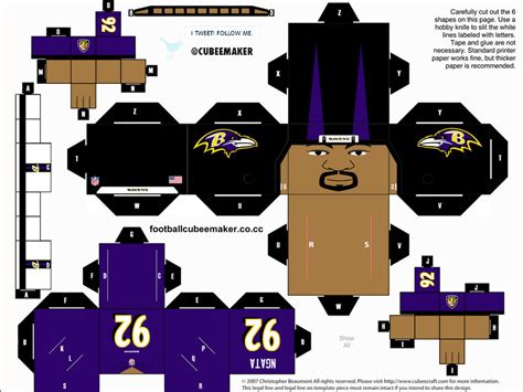 Haloti Ngata Ravens Cubee by etchings13 on DeviantArt