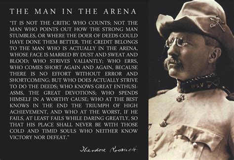 Best 19 the man in the arena quote - SO LIFE QUOTES | The man, Man ...