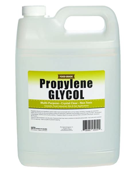 Propylene Glycol - 1 Gallon - USP Certified Food Grade