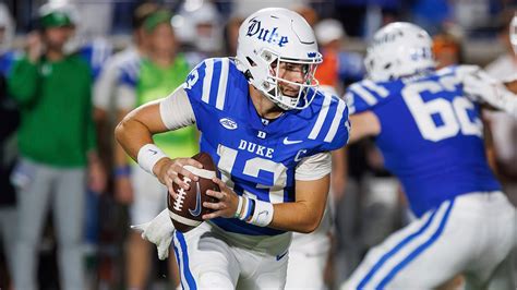 Duke's Riley Leonard pleads for extension on homework after upset win ...