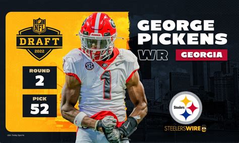 2022 NFL Draft: Steelers select WR George Pickens