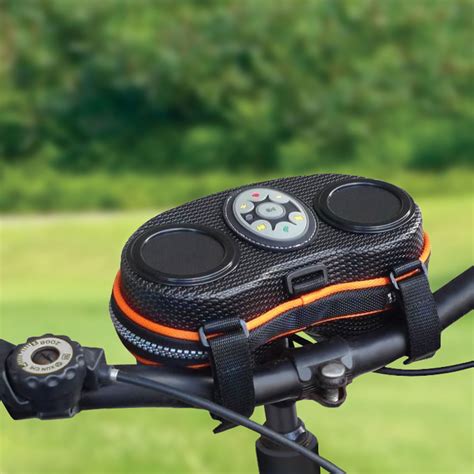 The Bicycle Speakerphone - Hammacher Schlemmer