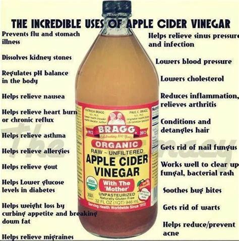 Apple Cider Vinegar Benefits | Health, Healing and Prevention | Pinterest