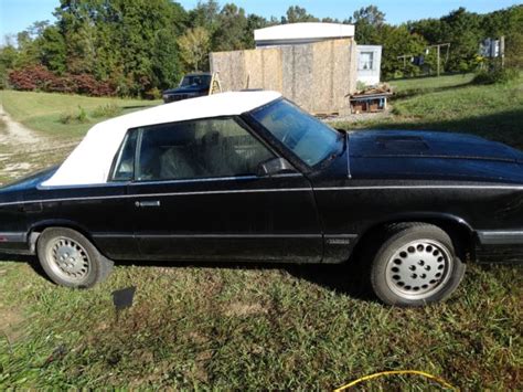 1986 Dodge 600 Turbo Convertible for sale: photos, technical ...