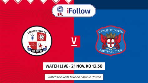 PREVIEW | CARLISLE UNITED - News - Crawley Town