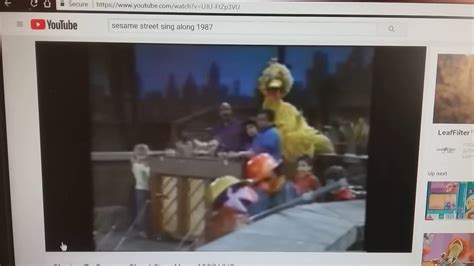 Sesame Street Sing Along Vhs 1987