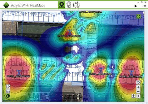 Aplicaciones de redes sociales definicion: Mapa de calor wifi