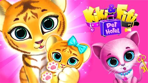 Kiki & Fifi Pet Hotel - My Virtual Animal House - Pet Care Kids Game By TutoTOONS - YouTube