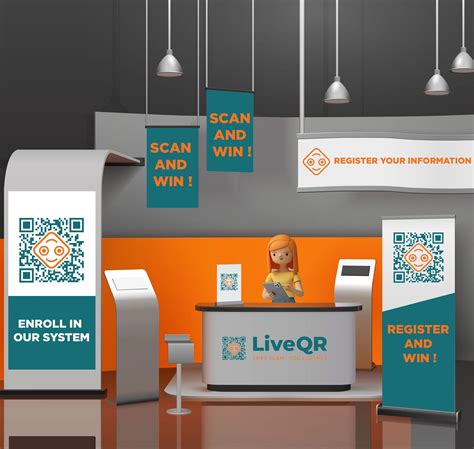 QR Code Generator for Exhibitions and Events | LiveQr