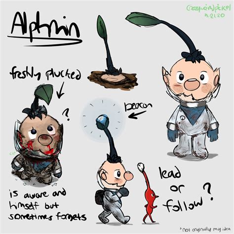 Alphmin by crazyweirdpickel #nintendofanart #pikmin #pikminalph ...