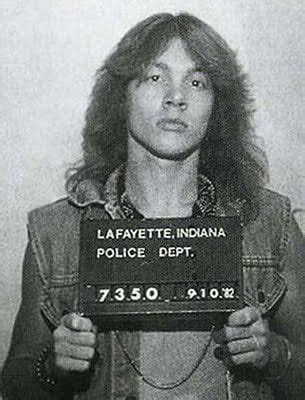 Axl Rose mug shot from the 1980's : OldSchoolCool