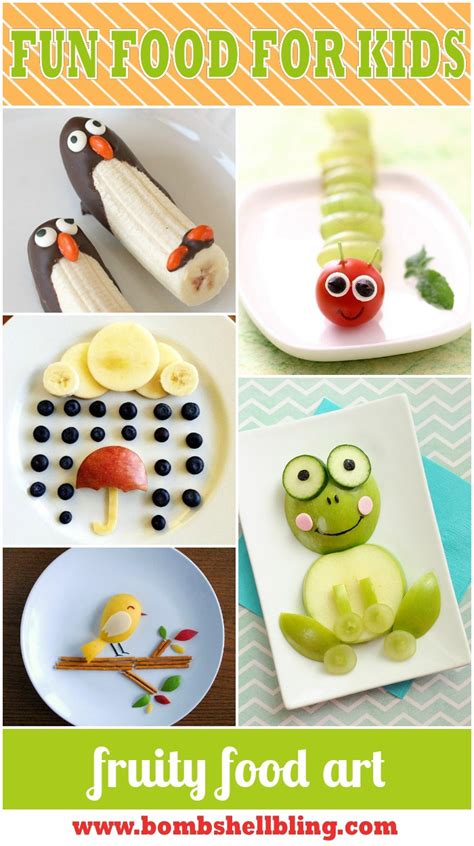 Food Art for Kids: Fun Ideas Turning Food Into Art Kids Will Love