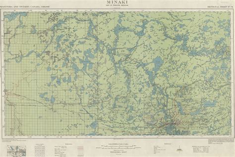 Minaki Sectional Map 74 (1926) | Sectional map no. 74 : Mina… | Flickr