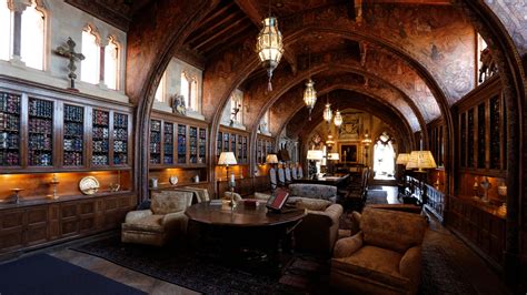 Download Hearst Castle Gothic Library Wallpaper | Wallpapers.com