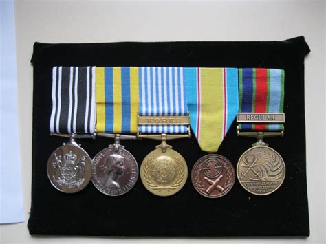 Korean War Medals on NZ Museums