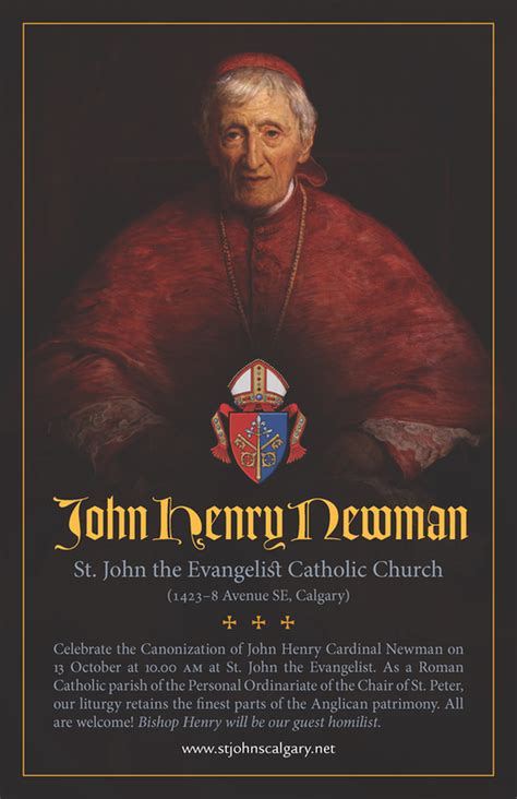 Canonization of Blessed John Henry Newman - ROMAN CATHOLIC DIOCESE OF ...