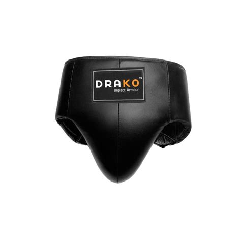 Drako Boxing Leather Groin Protector - Bushido Martial Arts