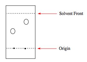 In chromatography what does the term solvent front mean? | Study.com