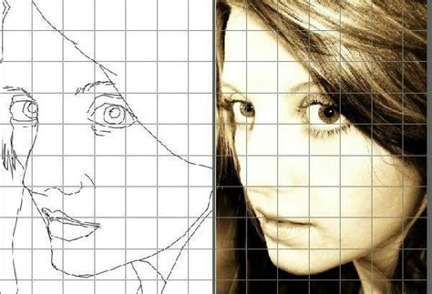 Grid Drawing Portraits | Rostros, Cuadricula, Dibujos