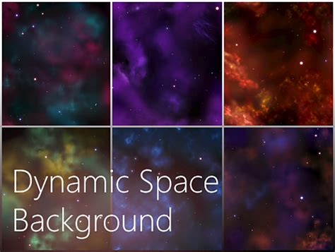 Dynamic Space Background + Bonus Skybox