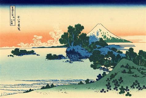 Mount Fuji seen throught cherry blossom - Katsushika Hokusai - WikiArt.org | Katsushika hokusai ...