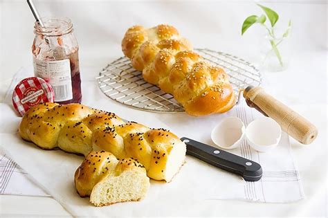 Braided Sweet Milk Bread Recipe - Munaty Cooking