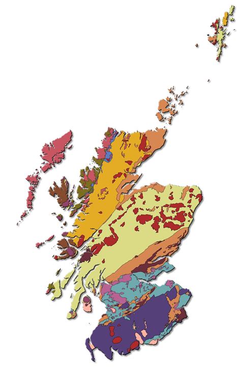 Brought to you by the Scottish Geodiversity Forum | Geology, Map, West ...