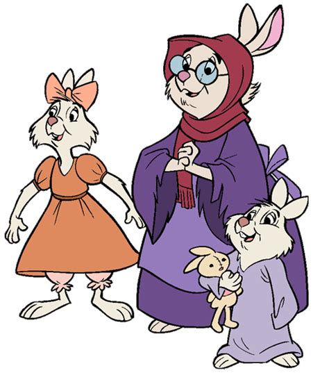 *SIS, MOTHER RABIT & TAG-A-LONG ~ Robin Hood, 1973 Disney Princes ...