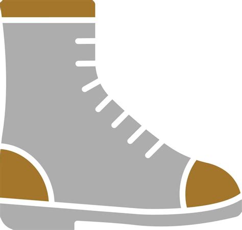 Army Boots Icon Style 10677190 Vector Art at Vecteezy