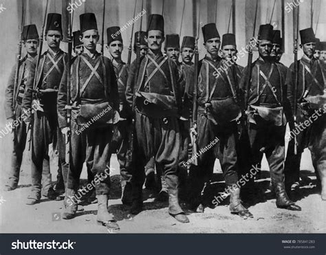 Turkish Army C 19101913 Traditional Uniforms Stock Photo 785841283 ...