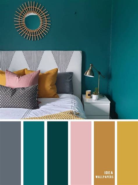 Teal And Gold Bedroom Ideas