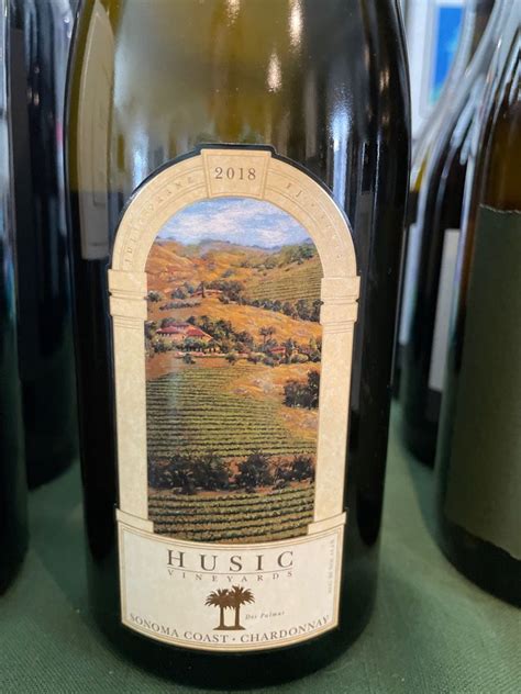 2018 Husic Vineyards Chardonnay Sonoma Coast, USA, California, Sonoma ...