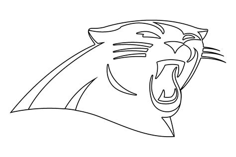 Panther clipart logo carolina panthers, Panther logo carolina panthers ...