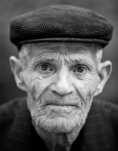 Black & White Portraits of Old Men | Old man portrait, Old man face ...