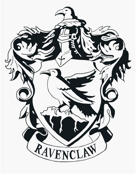 Ravenclaw House Harry Potter T-shirt Hogwarts School - Ravenclaw Crest ...