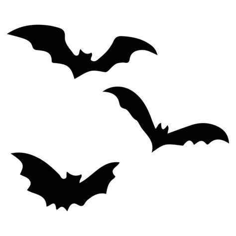 15 Best Halloween Bat Stencils Printable | Bat stencil, Halloween bats, Bat outline