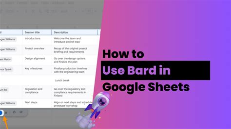 How to Use Bard in Google Sheets (2 Methods) | Copyrocket AI