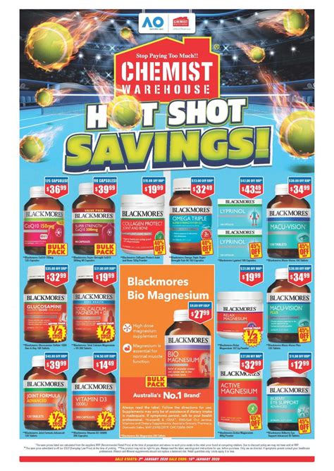 Chemist Warehouse Catalogue Jan 2020 - Catalogue AU