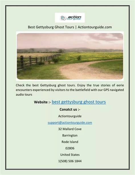 PPT - Best Gettysburg Ghost Tours Actiontourguide PowerPoint ...