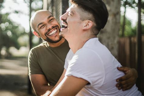 Two Men Laughing · Free Stock Photo