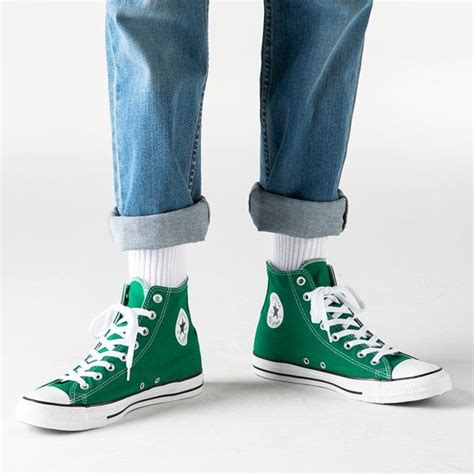 Converse Chuck Taylor All Star Hi Sneaker - Amazon Green | Green converse, Green converse high ...