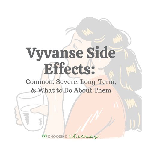 What Are the Side Effects of Vyvanse?