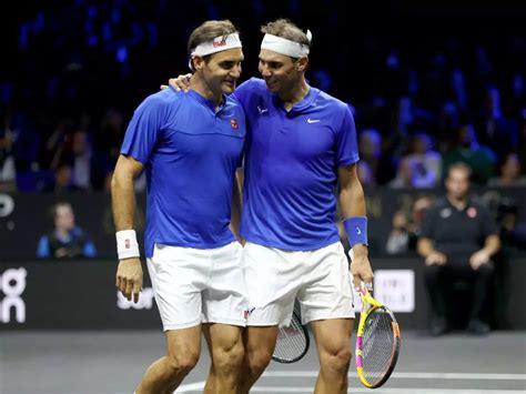 roger federer farewell: Biggest rivals, greatest friends: Rafael Nadal ...