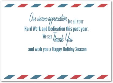 Employee Holiday cards - Employee Christmas Cards - Employee Thanksgiving Cards