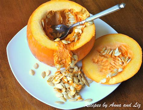 Roasting Pumpkin Seeds - 2 Sisters Recipes by Anna and Liz