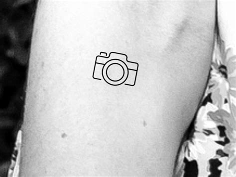 Camera Line Drawing Tattoo