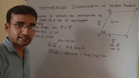 Geometrical Interpretation of Vector Product or Cross Product of two ...