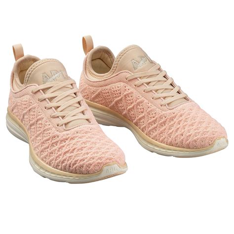 APL Women's Running Shoes TechLoom Phantom Blush/Cream | Apl shoes, Shoes with leggings, Sneakers