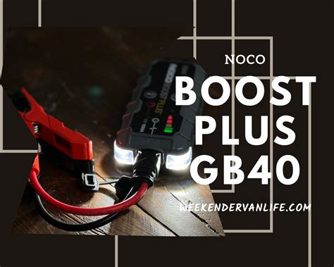 NOCO Boost Plus GB40 - Review - Weekender Van Life